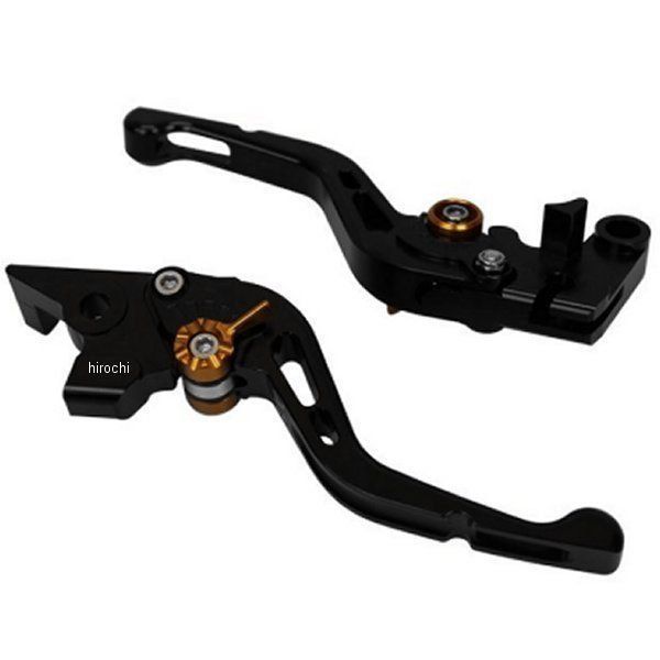 【メーカー在庫あり】 ユーカナヤ U-KANAYA GPショートタイプ ビレットショートレバーセット 22年以降 CBR400R、400X マットブラック HO082-010-0611 JP店