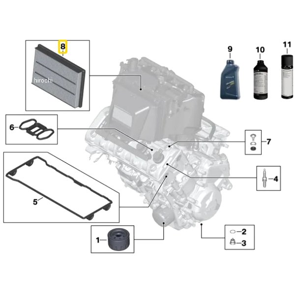 BMW純正 エアフィルターボックス 13717717842 JP店