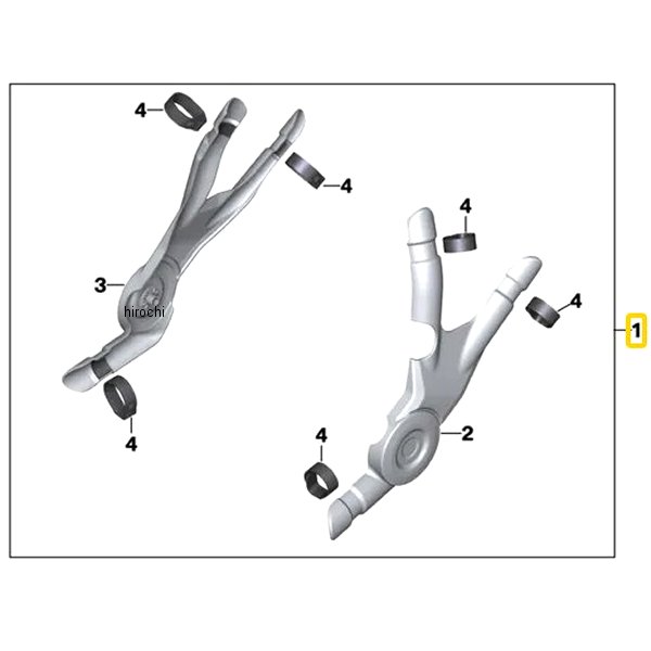 BMW純正 フレーム ガード セット 77032465254 JP店