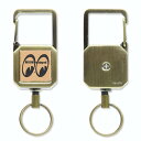 【メーカー在庫あり】 ムーンアイズ MQQNEYES スクエア リール キーホルダー ブロンズ MKR170 JP店