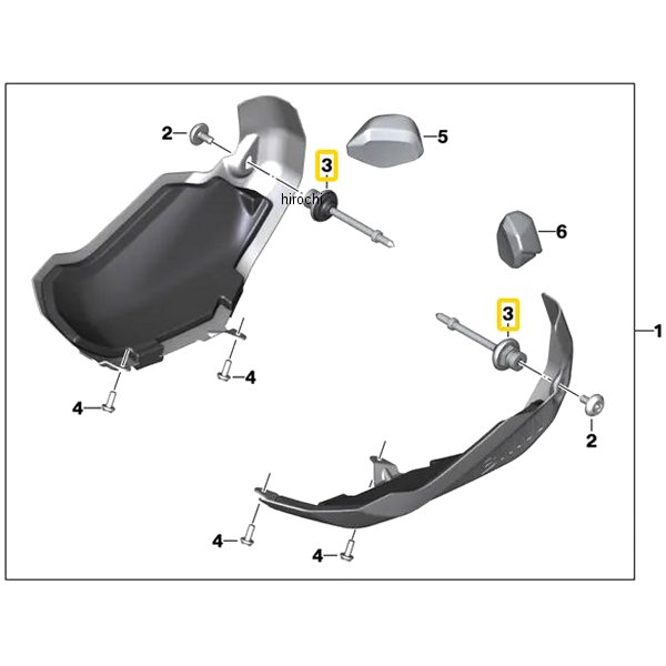 BMW純正 カバー ボルト スペシャル 77148396723 JP店