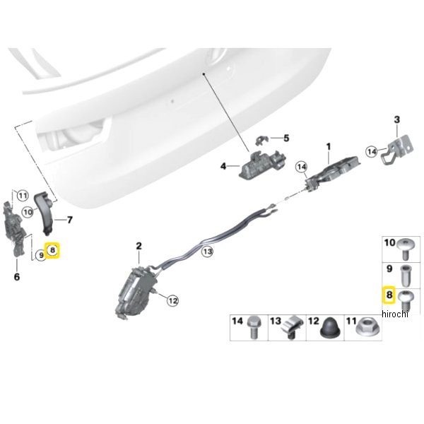 BMW純正 フィリスター ヘッド スクリュー 07149144404 JP店