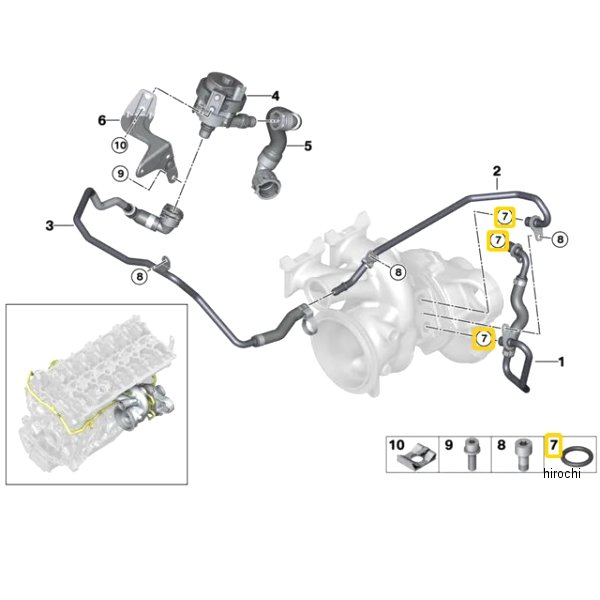 BMW純正 Oリング 11277702625 JP店