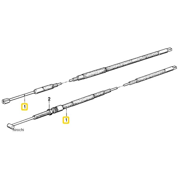 BMW純正 アクセル ボーデン ケーブル 32731236615 JP店