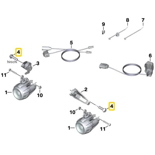 BMW純正 フィリスター ヘッド スクリュー 46519909507 JP店