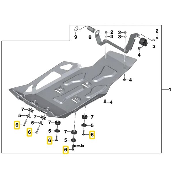 BMW純正 フィリスター ヘッド スクリュー 46627652556 JP店