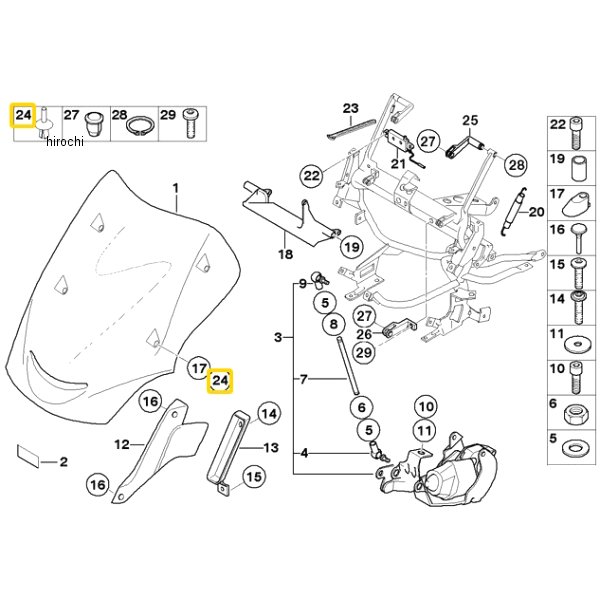 BMW純正 リベット 46637670506 JP店