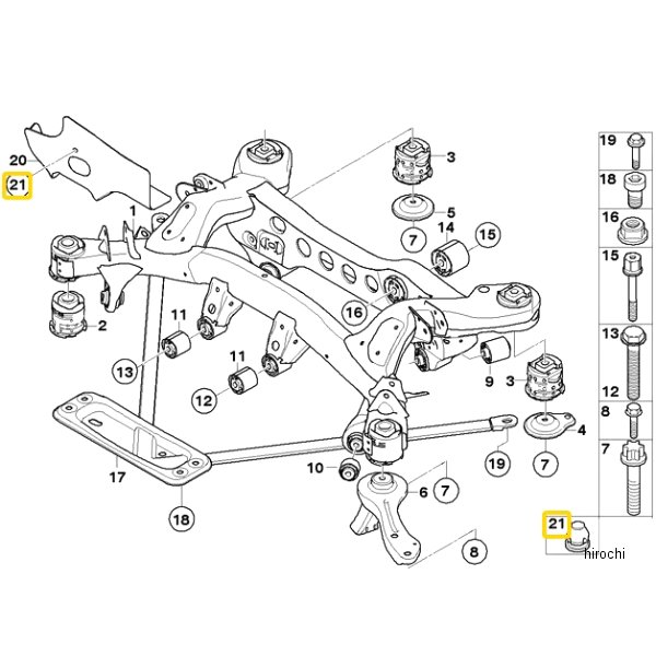 BMW純正 スナップ ロック カップリング 46637691016 JP店