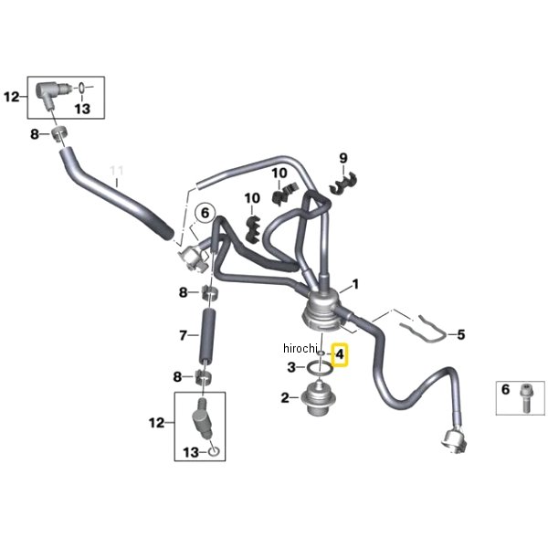 BMW純正 Oリング 13531465193 JP店
