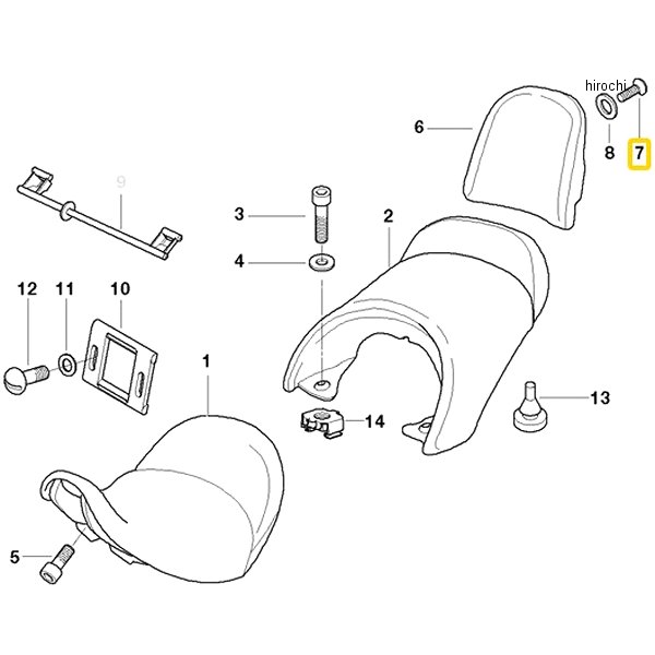 BMW純正 フィリスター ヘッド スクリュー 13721460964 JP店