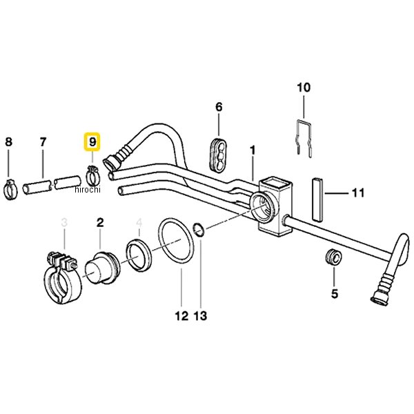 BMW純正 クランプ 17121461500 JP店
