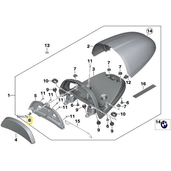BMW純正 固定クリップ 52538393655 JP店