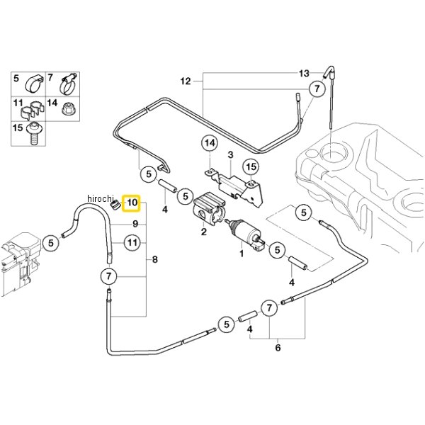 BMW純正 ラバー クリップ 62217670749 JP店