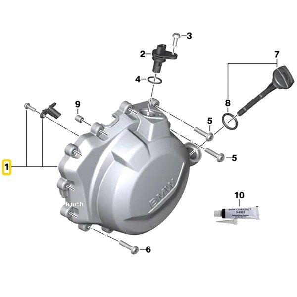 BMW純正 Satz Generatordeckel 11148406702 JP店