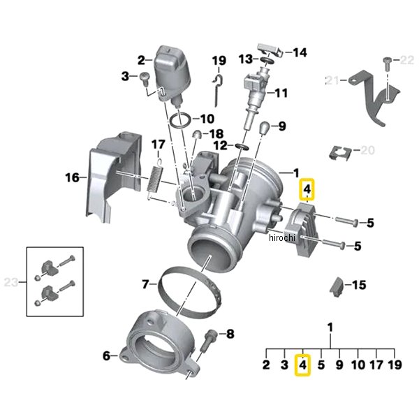 BMW純正 スロットル バタフライ スイッチ 13548406249 JP店