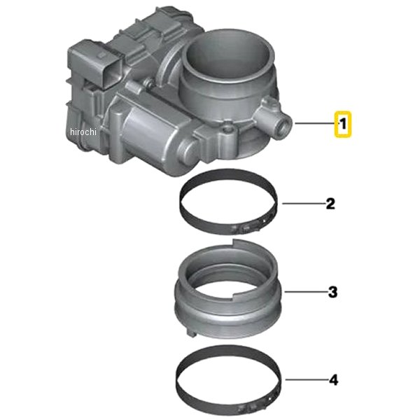 BMW純正 スロットル ハウジング 13548564959 JP店