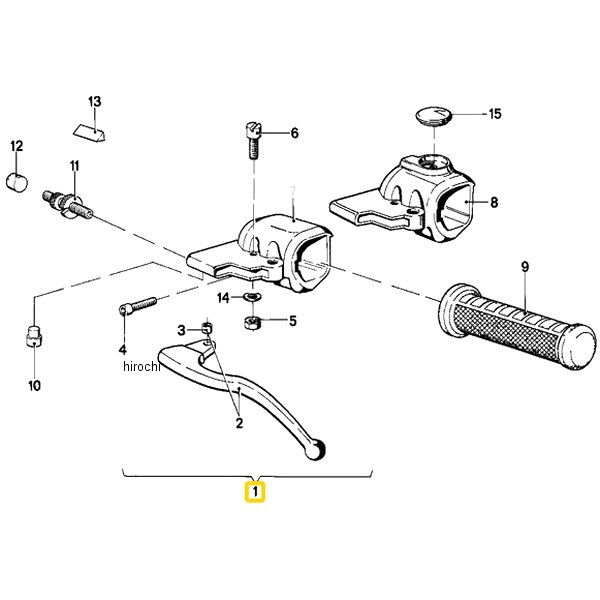 BMW純正 (SO)クラッチ レバー KPL 32721234723 JP店