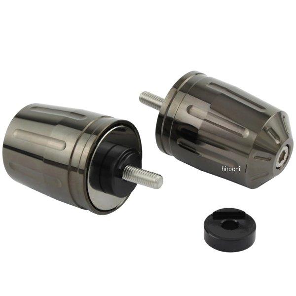 【メーカー在庫あり】 ポッシュ POSH ウルトラヘビーバーエンドタイプ2 M6 ヤマハ、KTM用 ブラッククロ..