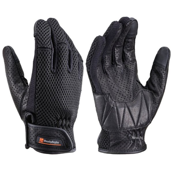 HBG-072 ヘンリービギンズ HenlyBegins グローブ フルメッシュSTD 黒 Mサイズ 25833 JP店