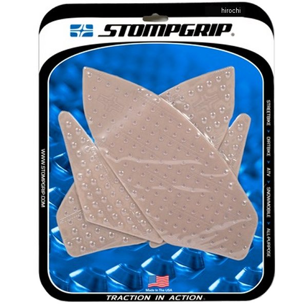 ストンプグリップ STOMPGRIP トラクションパッド タンクキット 13年-15年 CBR500R、CB500F クリア 55-10-0026C JP店