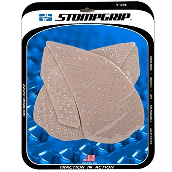 ストンプグリップ STOMPGRIP トラクションパッド タンクキット 11年-18年 Ninja1000 クリア 55-10-0045C JP店