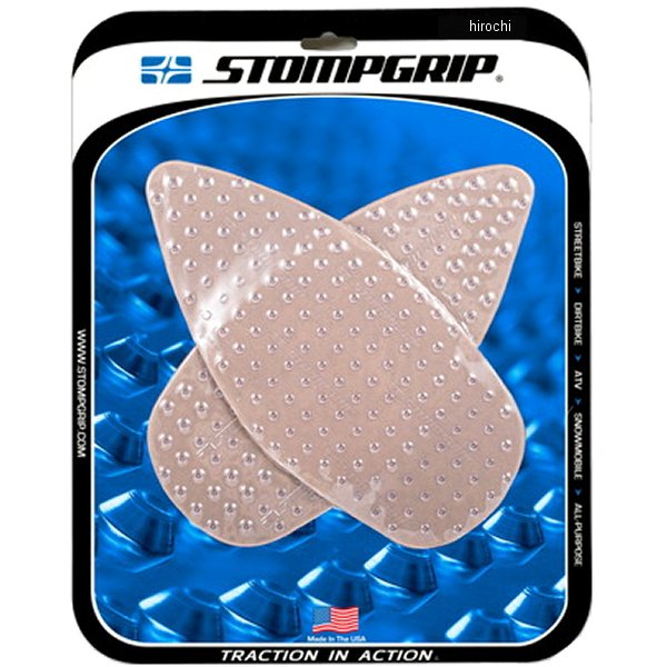 ストンプグリップ STOMPGRIP トラクションパッド タンクキット 20年-22年 RS660 クリア 55-10-0181C JP店