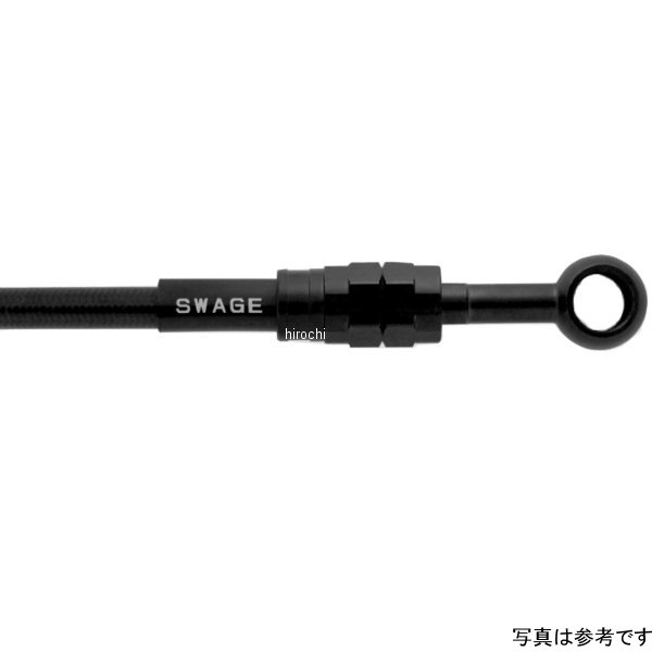 【メーカー在庫あり】 スウェッジラインプロ フロント ブレーキホースキット バイピース 14年-17年 MT-09 ABS 黒 黒 キャリパー BTPB375FB JP店