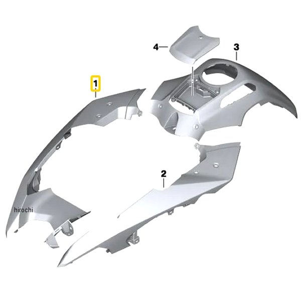 BMW純正 F ホイール カバー アッパー RH 46618561760 JP店