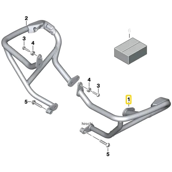 BMW純正 エンジン プロテクター ホルダー LH 46638389433 JP店