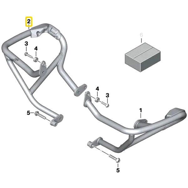 BMW純正 エンジン プロテクター ホルダー RH 46638389434 JP店