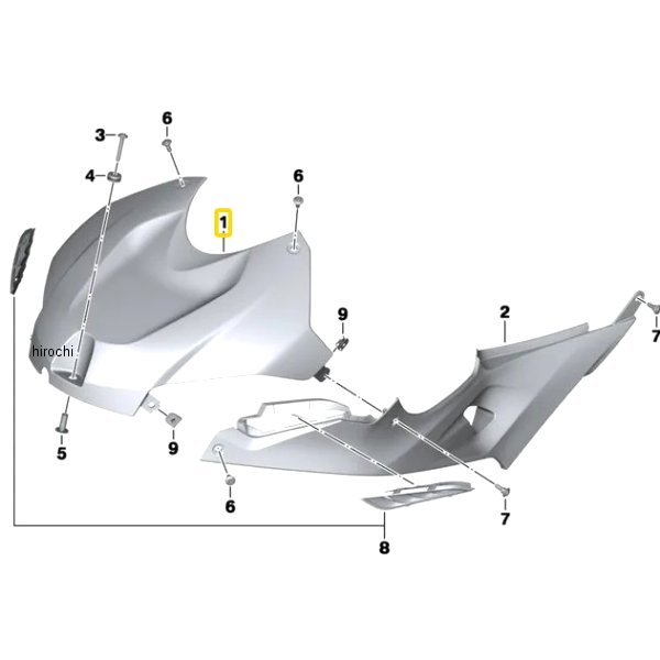 BMW純正 トリム パネル エアボックス プライム 46638540864 JP店