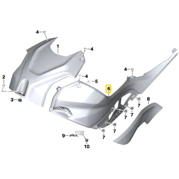 BMW純正 フューエルタンクカバー RH 46638569772 JP店