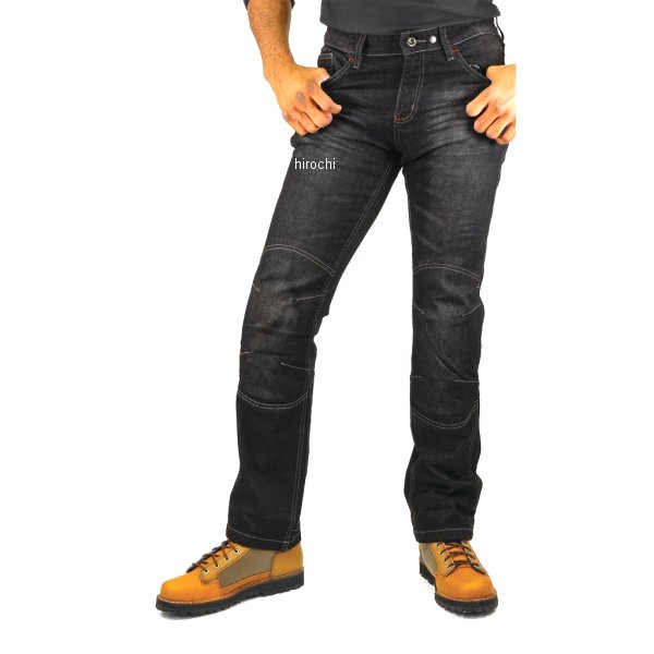Nylon Trousers - 【メーカー在庫あり】 WJ-732R コミネ KOMINE ジーンズ 黒 L/32サイズ 4573325706583 JP店