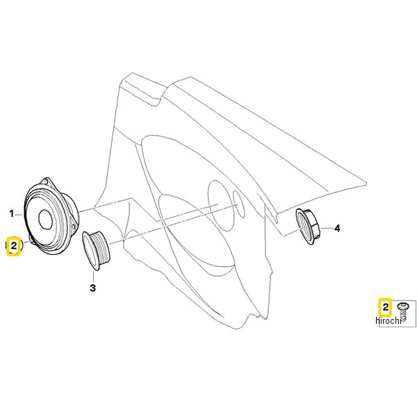BMW純正 フィリスター ヘッド スクリュー 51169151916 JP店