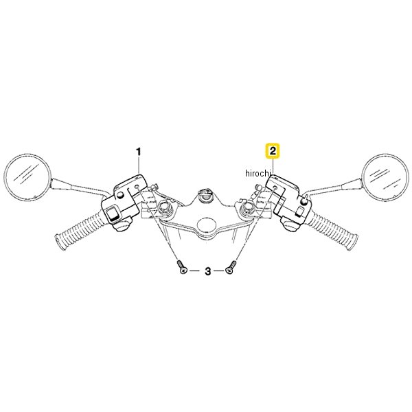 BMW純正 コンビS/W 常時点灯/グリップヒーター RH 61317709720 JP店