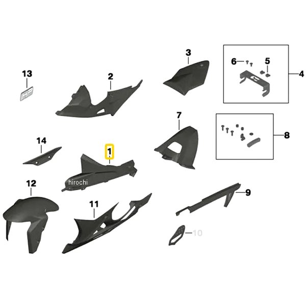 BMW純正 セット HP Carbon エンブレム キャリア 71607722466 JP店