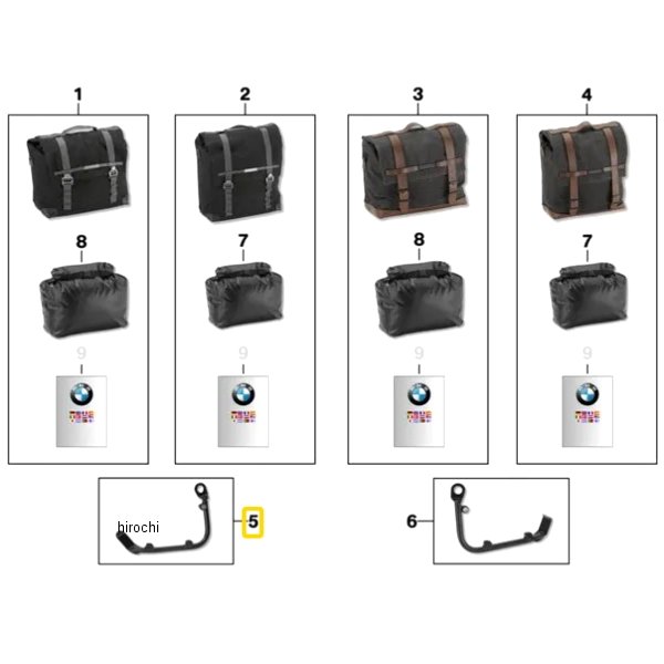 BMW純正 ホルダー サイド バッグ 右 77402451054 JP店
