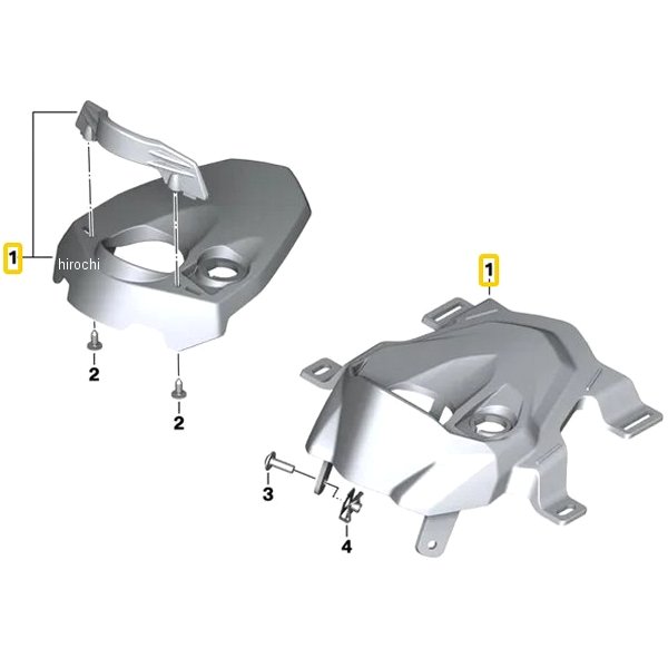 BMW純正 イグニッション ロック カバー 46637708317 JP店