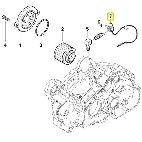BMW純正 リペアマニュアル、オイルプレッシャーS/W 61127695204 JP店
