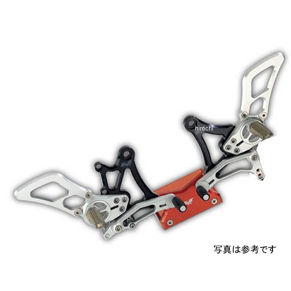 ロビーモトエンジニアリング TNT1130/899(04-13) バックステップ NAKED ブラック RME-004-B0001N JP店