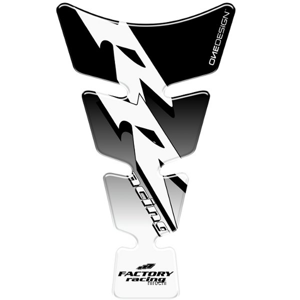 ワンデザイン ONEDESIGN タンクパッド RRサイズ:213x128mmカラー:ブラック/クリア グラデーション材質:PVC※貼り直しはできません。必ず貼付面の清掃・脱脂、位置決めをしてから貼り付けしてください。イタリアPRINT社はDOX SYSTEMRにより奥行のある美しいステッカーを製造する技術を持っており、斬新な形状やデザインもさることながらこれまでに類を見ない材質のタンクパッドを開発し、新しい「バイクデコラティヴソリューション」を提供します。より革新的な技術を利用したバイク用ステッカーの開発を目的としてONEDESIGNブランドを立ち上げ推し進めています。「HDR」や「ソフトタッチ」シリーズに代表される様々な革命的な製品をラインナップしています。CGS33P楽天 JP店