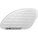 ワンデザイン ONEDESIGN タンクサイドパッド HDR 左右セット 汎用 クリア HDR240 JP店