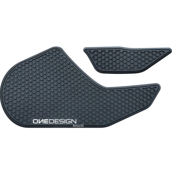 ワンデザイン ONEDESIGN タンクサイドパッド HDR 左右セット 04年-07年 CBR1000RR 黒 HDR313 JP店