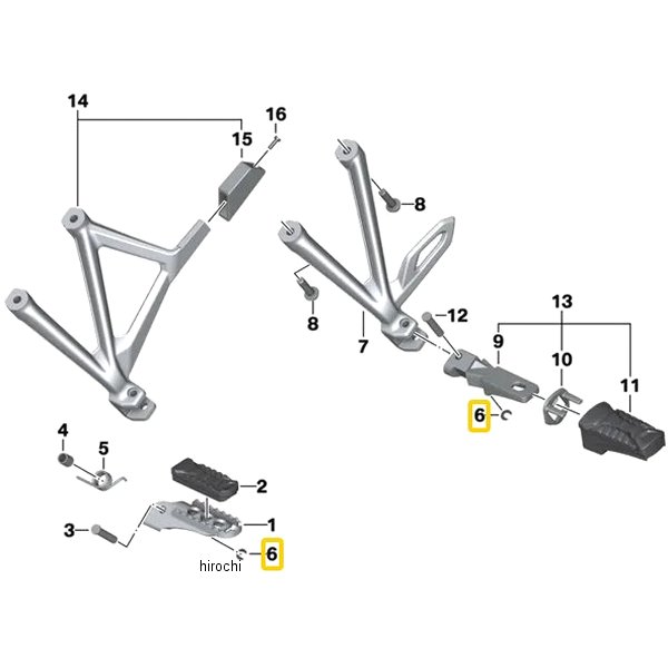 BMW純正 リテーニングクランプ 07119901545 JP店