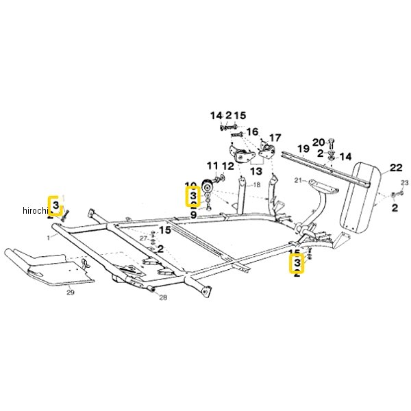 BMW純正 フラット ワッシャー 07119906667 JP店