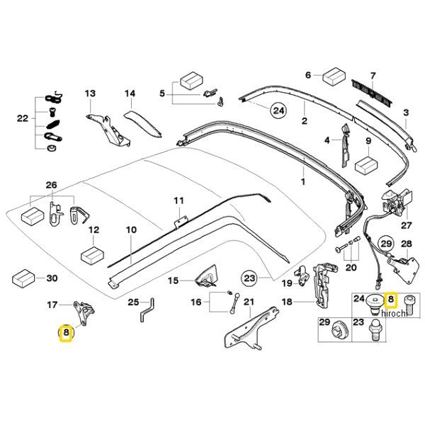 BMW純正 ISAボルト 07129902330 JP店