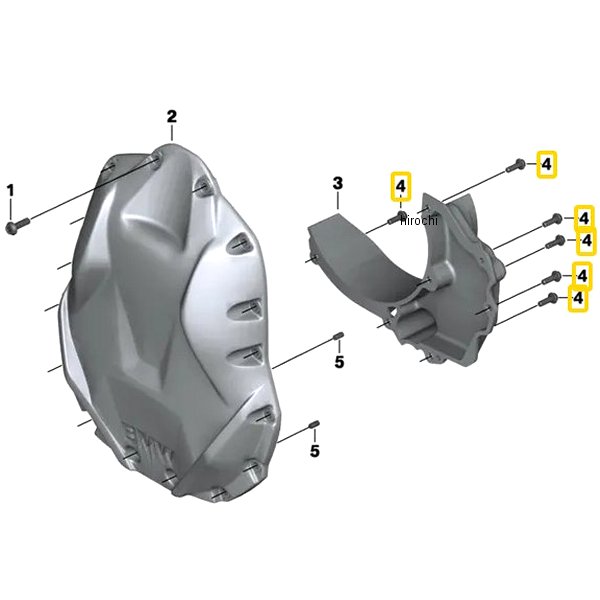 BMW純正 フィリスター ヘッド スクリュー 07129907412 JP店