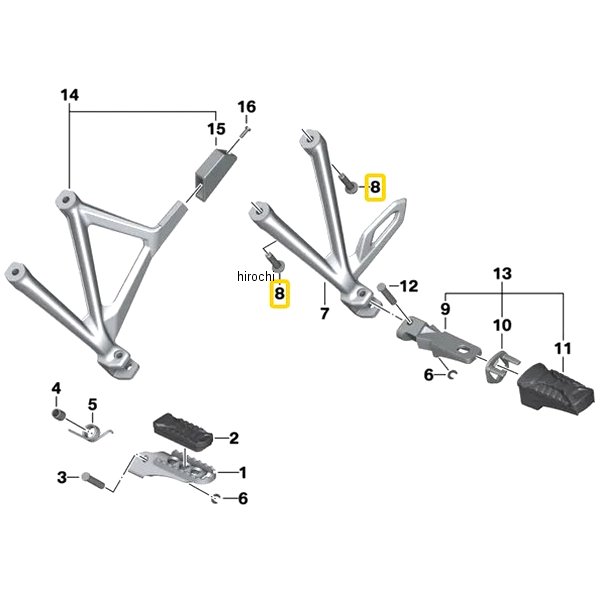 BMW純正 フィリスター ヘッド スクリュー 07129908487 JP店
