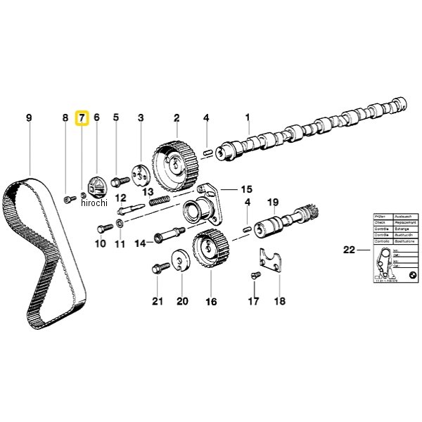 BMW純正 フラット ワッシャー 07119904606 JP店