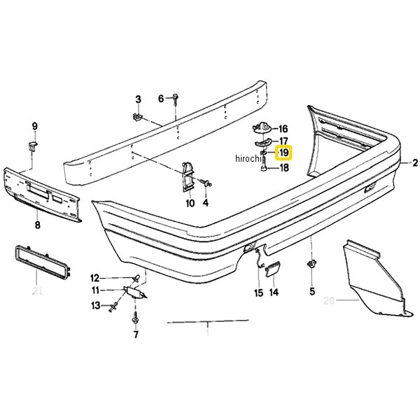 BMW純正 フラット ワッシャー 07119904826 JP店
